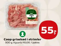 SuperBrugsen Coop grisekød i strimler tilbud