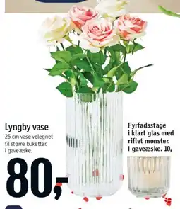 Føtex Lyngby vase tilbud