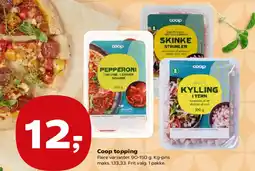 SuperBrugsen Coop topping tilbud