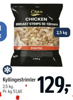 Føtex Kyllingeunderlår eller -strimler tilbud