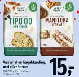 Føtex Valsemøllen bageblanding / mel eller kerner tilbud