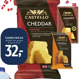 Føtex Castello hård ost tilbud