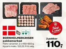 SuperBrugsen Bornholmergrisen pakkemarked tilbud