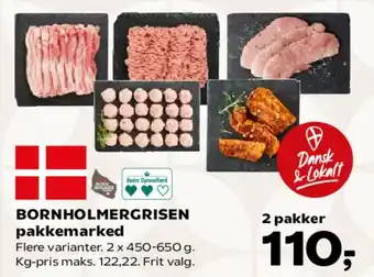SuperBrugsen Bornholmergrisen pakkemarked tilbud