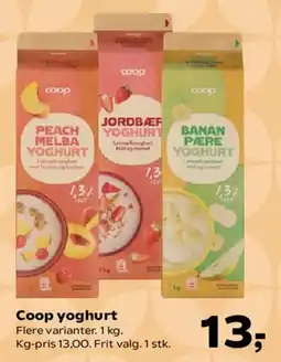 SuperBrugsen Coop yoghurt tilbud