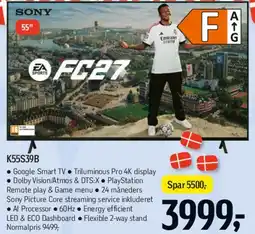 Føtex Sony 55 K55S39B tilbud