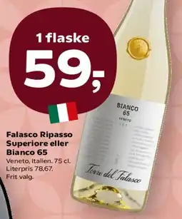 SuperBrugsen Falasco Bianco 65 / Falasco Ripasso Superiore tilbud