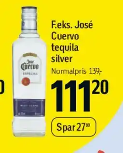 Føtex José Cuervo Tequila Silver tilbud