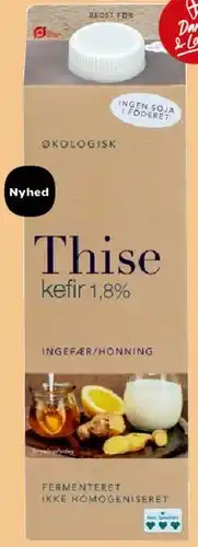 SuperBrugsen Thise kefir 1,8% (Ingefær / Honning) tilbud