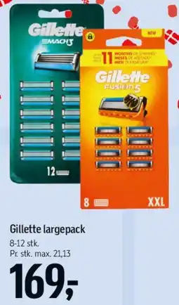 Føtex Gillette largepack tilbud