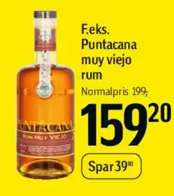 Føtex Puntacana Muy Viejo (rom) tilbud