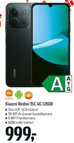 Føtex Xiaomi Redmi 15C 4G 128GB tilbud