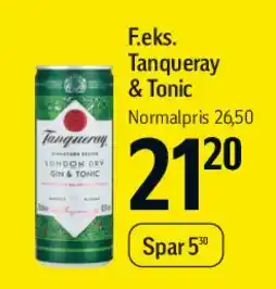 Føtex Tanqueray & Tonic tilbud