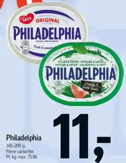 Føtex Philadelphia tilbud