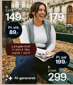Føtex Langærmet T-shirt tilbud