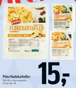 Føtex Peka flødekartofler tilbud