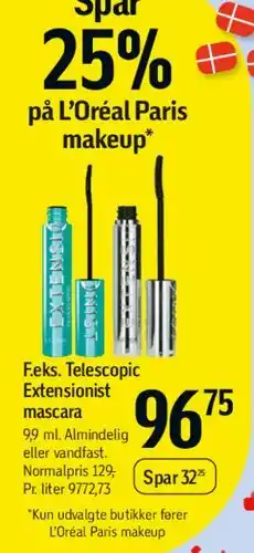 Føtex Telescopic Extensionist mascara tilbud