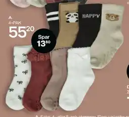 Føtex A. 4-PAK strømper tilbud