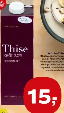 SuperBrugsen Thise økologisk kefir (flere varianter) tilbud