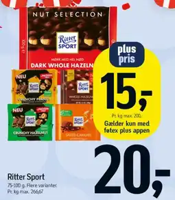 Føtex Ritter Sport tilbud