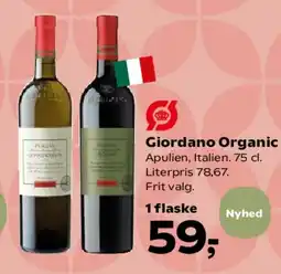 SuperBrugsen Giordano Organic tilbud