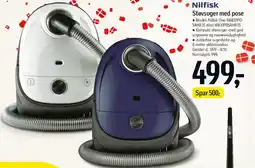 Føtex Nilfisk Støvsuger med pose tilbud