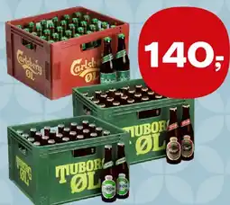SuperBrugsen Carlsberg eller Tuborg 30 stk. kasse tilbud