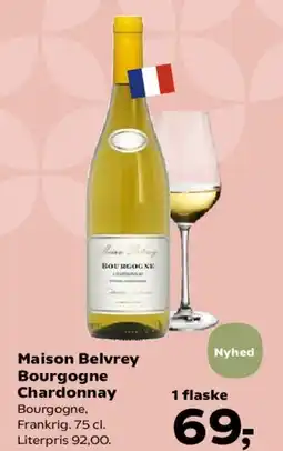 SuperBrugsen Maison Belvrey Bourgogne Chardonnay tilbud