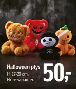 Føtex Halloween plys tilbud