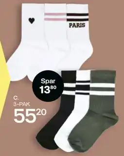 Føtex C. 3-PAK strømper tilbud