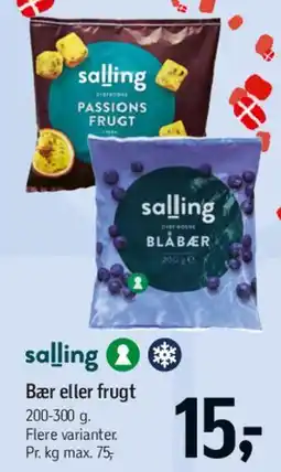 Føtex Bær eller frugt (frosne) tilbud