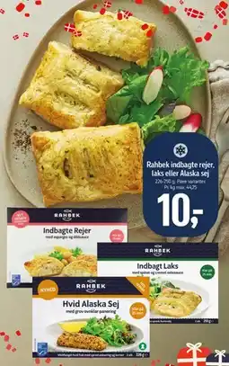Føtex Rahbek indbagte rejer, laks eller Alaska sej tilbud