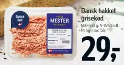 Føtex Dansk hakket grisekød tilbud