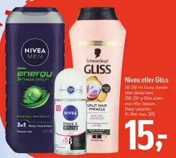 Føtex Nivea eller Gliss tilbud