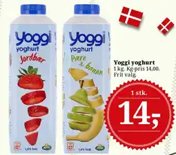 Dagli'Brugsen Yoggi yoghurt tilbud