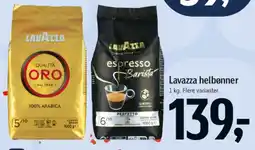 Føtex Lavazza helebønner tilbud