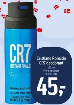 Føtex Cristiano Ronaldo CR7 deodorant tilbud