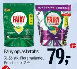 Føtex Fairy opvasketabs tilbud