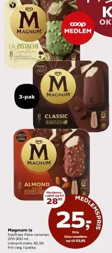 Dagli'Brugsen Magnum is tilbud