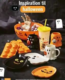 Føtex Halloween pynt og serveringsartikler tilbud