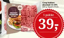 Dagli'Brugsen Hakket oksekød tilbud