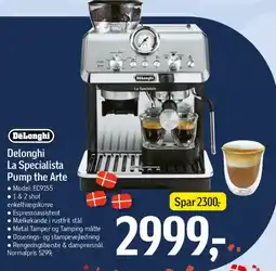 Føtex DeLonghi La Specialista Pump the Arte tilbud