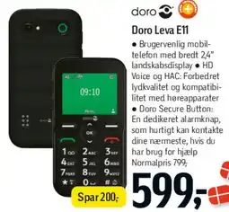 Føtex Doro Leva E11 tilbud