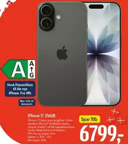 Føtex iPhone 17 256GB tilbud