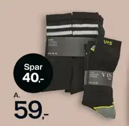 Føtex 5-pak arbejdsstrømper / 10-pak tennissokker tilbud