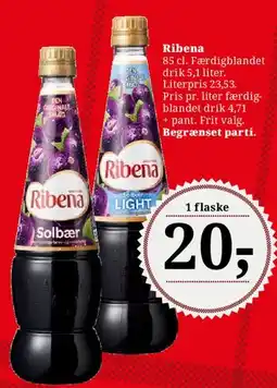 Dagli'Brugsen Ribena tilbud