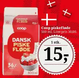 Dagli'Brugsen Dansk piske fløde tilbud