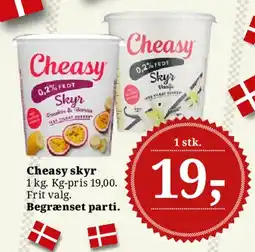 Dagli'Brugsen Cheasy skyr tilbud