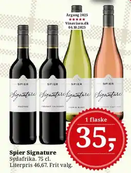 Dagli'Brugsen Spier Signature tilbud