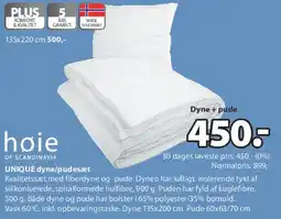 JYSK Dyne + pude (sæt) tilbud